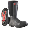 Dunlop Rubber Boot,Men's,6,Knee,Black,PR NE68A93 Dunlop Rubber Boot,Men's,6,Knee,Black,PR NE68A93