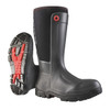 Dunlop Men's WorkPro Full Safety Rubber Boot, Composite Toe, Black, 6 NE68A93