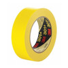 Painter's Tape, 18 mm W x 55 m L, 6.3 mil Thick, Yellow, Rubber Adhesive, 48 PK