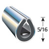 Trim-Lok Black Vinyl Edge Guard 50 ft L, 5-16 in H EGB-50