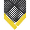Wearwell Ramp Edge, 3 in W x Nitrile Rubber, Yellow 572