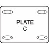 Manufacturer Varies Swivel Plt Cstr,Polyurethane,3 in,300 lb P12SX-UP030D-12