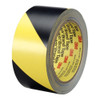 3m Marking Tape,Roll,1In W,Black-Yellow 5702