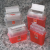 Covidien Sharps Container,3 Gal.,Auto Drop,PK3 KDGG019886