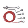 Omron Cable Kit,PVC Covered Steel,16ft. 5in.L 44506-2705