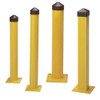 Manufacturer Varies Bollard ,36 in H,Yellow ,Carbon Steel 1756