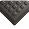 Antifatigue Mat, 3 ft. L x 2 ft. W, 5-8" Thickness, Urethane, Square Grid, Black  502