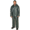 Helly Hansen Rain Jacket with Hood,Green,XL 70300_490-XL