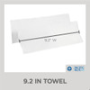 Pacific Blue Select Multifold Paper Towels, 2 Ply, 250 Sheets, White, 16 PK  20389