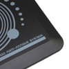 Antifatigue Mat, 32" L x 20" W, 43-64" Thickness, Polyurethane, Smooth, Black  FCA22032BK
