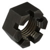 2"-4-1-2 Grade 8 Plain Finish Carbon Steel Round Slotted Castle Nut  U12030.200.0001