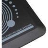 Antifatigue Mat, 24" L x 16" W, 43-64" Thickness, Polyurethane, Smooth, Black  FCA21624BK