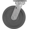 Swivel Plate Caster,Nylon,8 in.,2000 lb.  P25S-N080K-16-H10-001