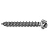Tapcon Masonry Screw, 1-4" Dia., Hex, 3 3-4 in L, Steel Blue Climaseal, 100 PK  3163407