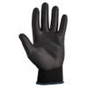 Coated Gloves, Polyurethane, Smooth, Palm, 3 Abrasion Level, Black, 11 60 PK  13841