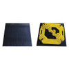 Garlock Safety Systems Rubber Mat,24" L,Rubber 155053