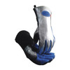1524 Welding Gloves, Gauntlet Cuff, Reinforced Thumb, Premium Cowhide, L, 1 PR