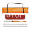 Dicke Roll Up Paddle Kit, Red/Orange, Reflective Vinyl, 96" Length SB243