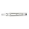 Drawer Slide, Side/Bracket Mount, Full, Soft Close, PK2, 1/2"W