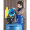 Pig Drum Funnel,10 gal. Flow Capacity,Yellow DRM1680-YW