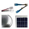 433 CFM Solar Powered Roof Mount Power Attic Ventilator with Panel in Mill  CXSOLRFMILUPS