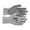 Cut Resistant Coated Gloves, Cut Level A3 ,Dipped ,Polyurethane ,Smooth ,S 12 PK