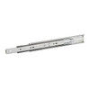 Drawer Slide, Bracket Mount, 3/4 Ext., Soft Close, PK2, 1/2"W