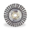 Weiler Twist Wire Wheel Wire Brush, Threaded Arbor 96098
