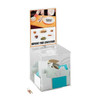 Safco Suggestion Box, Clr, 21 in H, 9 1/4 in W 4234CL
