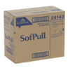 Sofpull Center Pull Paper Towels, 1 Ply, 567 Sheets, 700 ft, White, 4 PK  28143