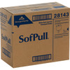 Sofpull Center Pull Paper Towels, 1 Ply, 567 Sheets, 700 ft, White, 4 PK  28143
