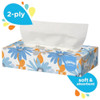 Facial Tissue, Kleenex Comfort Touch, Flat Box, 2 Ply, 100 Sheets-Box, 36PK  21400