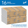 Kimberly-Clark Professional Paper Towel Sheets,White,250,PK16 01804