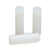 Hot Melt Adhesive, Clear, 5/8 in Dia, 2 in L, 40 sec Begins to Harden, 484 PK