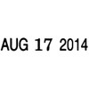 2000 Plus Self-Ink Microban Date Stamp, Font 14 038867
