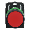 Schneider Electric Push Button Operator, 22 mm, 1NO-1NC, Red XB5AA45