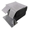 Spilfyter Sorbent Pad, 24 gal, 16 in x 18 in, Universal, Gray, 100 PK DS-72