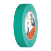 Masking Tape, 24 mm W x 55 m L, 4.9 mil Thick, Green, Rubber Adhesive, 36 PK