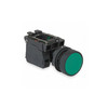 Schneider Electric Push Button Operator, 22 mm, 1NO/1NC, Green XB5AA35