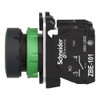 Schneider Electric Push Button Operator, 22 mm, 1NO-1NC, Green XB5AA35