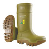 Dunlop Men's Dunlop Rubber Boot, Steel Toe, 16" Height, Green, 9 E662843