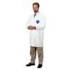 Dupont Tyvek 400 Disposable Lab Coat, Tyvek(R) 400, Snaps Closure, White, M, 8 PK TY212SWHMD0008G1