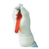 Cleanroom Gloves, 5 ISO Class, Nitrile, 12 in L, 5 mil, White, S, 100 PK