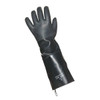 Solvex 19-024 Chemical Resistant Gloves, Neoprene, 17 3/4 in L, 85 mil, Black, 10, 1 PR