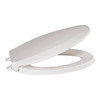 Centoco Toilet Seat, Elongated, White 800STSFE-001