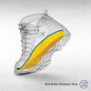 Megacomfort Insole,M 14 to 15,12-1-2in L,Yllw-Blk,PR PAMESD