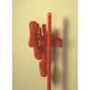Remco Hygienic Tool Holder,9 3-8 in L,Red 06154