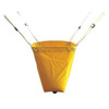 Manufacturer Varies Roof Leak Diverter,18x18 In.,Yellow 42X297