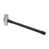 Westward Sledge Hammer,10 lb.,30 In,Rubber/Steel 22XP77