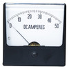 Manufacturer Varies Analog Panel Meter,DC Current,0-50 DC A 12G423